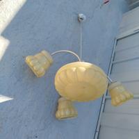 lampadario art deco vintage antiquariato
