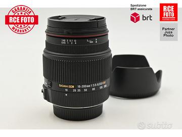 Sigma 18-200 F3.5-6.3 II DC OS (Nikon)