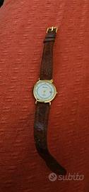 Orologio da polso per donna Lorenz placcato oro