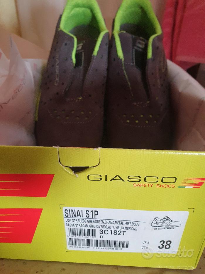 SCARPE ANTINFORTUNISTICHE BIANCHE BERGEN S2 GIASCO