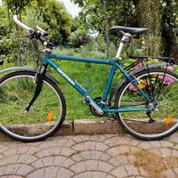 bicicletta in acciaio Decathlon