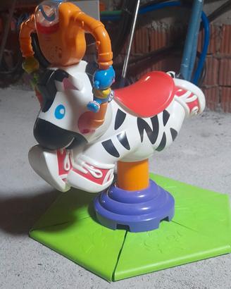 Zebra Saltella e Gira Fisher Price - gioco bambini
