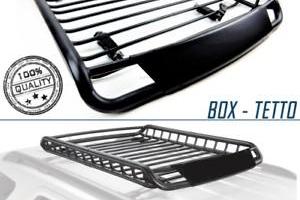 PORTAPACCHI SUV Off Road ACCIAIO Portatutto Tetto