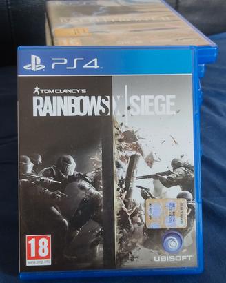Rainbow Six Siege.
ps4