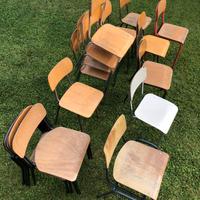 sedie vecchie impilabili