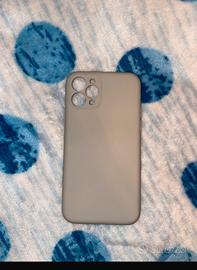Cover iphone 11 pro grigia