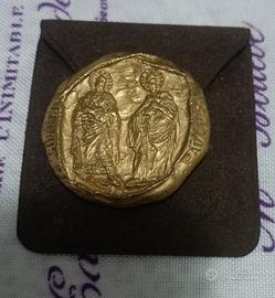 Medaglia Bronzo dorato Vintage