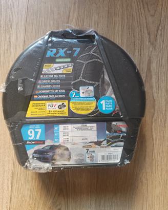 Catene da neve nuove Lampa RX-7 7 mm misura 9.7