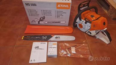 "NEW" Stihl MS 500i Motosega con barra da 50cm