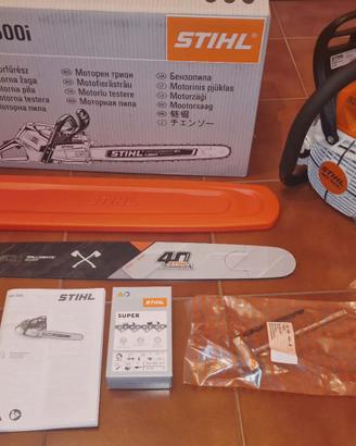 "NEW" Stihl MS 500i Motosega con barra da 50cm