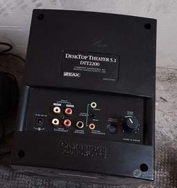 Cambridge Soundworks home theatre 5.1 Casse PC