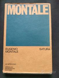 libro Eugenio Montale, Satura, Mondadori 