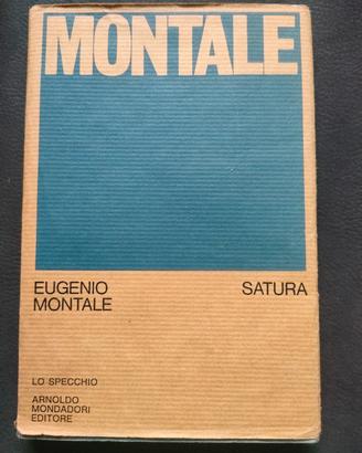 libro Eugenio Montale, Satura, Mondadori 