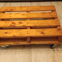 tavolino da caffè pallet vintage industriale
