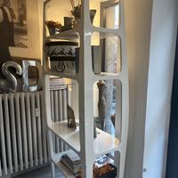 Mobile 4 scaffali bianco