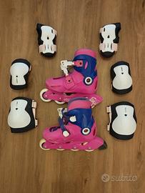 Pattini roller + set protezione 