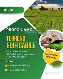 Terreno di 2060 m² a Forte dei Marmi