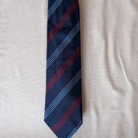 Cravatta originale regimental seta made in Italy