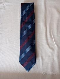 Cravatta originale regimental seta made in Italy