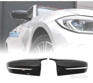 GUSCI SPECCHIETTI BMW G20 LOOK M3 NERO LUCIDO