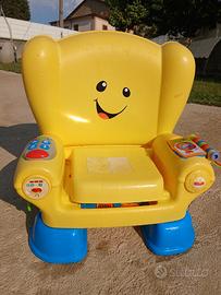 poltroncina sedia Fisher - Price "cresci e impara"
