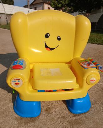 poltroncina sedia Fisher - Price "cresci e impara"