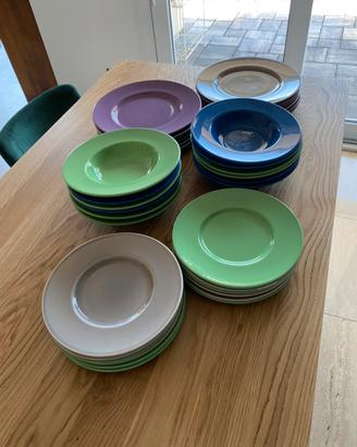 Pagnossin - Servizio tavola ceramica Kaleido da 12