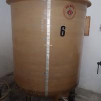 botte in vetroresina da 1500 litri 