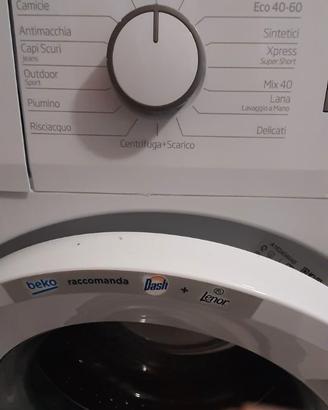 Lavatrice BEKO 8 kg seminuova usata 2 mesi