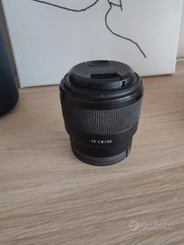 Obiettivo Sony 50 mm 1.8 full frame