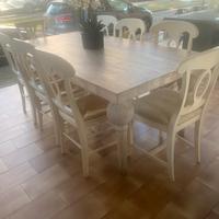 tavolo olmo massello