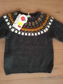 Maglione jacquard Boboli - Nuovo (4 anni / 104 cm)