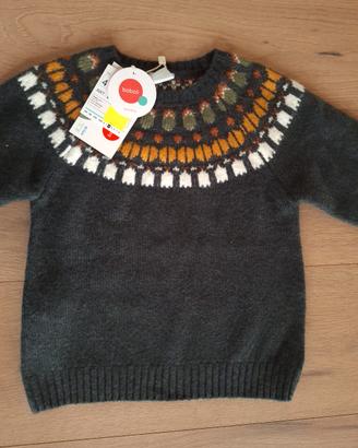 Maglione jacquard Boboli - Nuovo (4 anni / 104 cm)