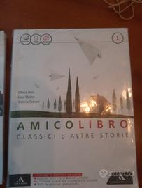 Libro italiano 'Amico libro 1' ed Mondadori
