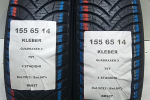 2 GOMME 155 65 14 KLEBER BR927