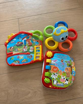 Giochi Clementoni e Chicco  6-36 mesi