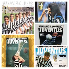 Lotto annuari Bianconeri dal 1990/95