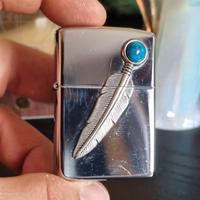 zippo da collezione turchese 