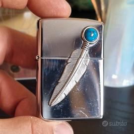 zippo da collezione turchese 