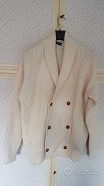 Cardigan Bianco stile marina