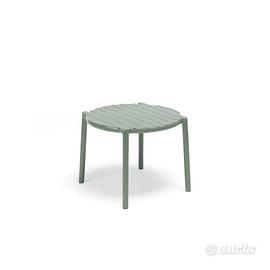 Tavolino basso "Doga" in polipropilene fiber-glass