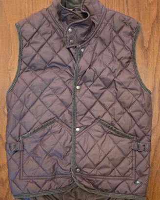 Syberian, gilet trapuntato marrone