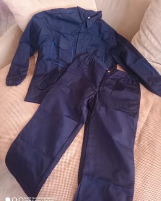 Vestiatio da lavoro 3 divise scarpe antinfortunisi