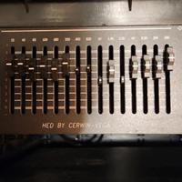 equalizzatore, multieffetti, lettore cd, crossover