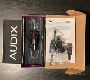Microfono Audix D4 Per Strumenti