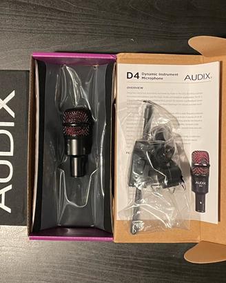 Microfono Audix D4 Per Strumenti