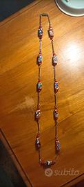 COLLANA CON MURRINE