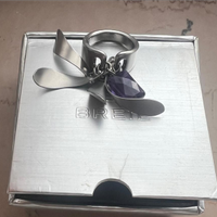 Anello breil con ametista