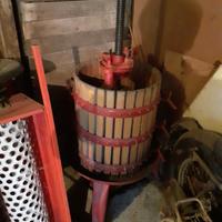 Torchio manuale per uva