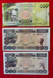 Banconote Guinea